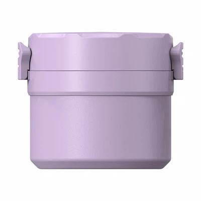 Διπλό βάζο φαγητού από ανοξείδωτο χάλυβα