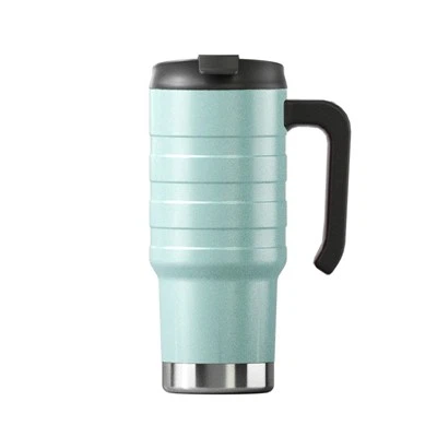 Κούπα ταξιδιού από ανοξείδωτο ατσάλι με λαβή